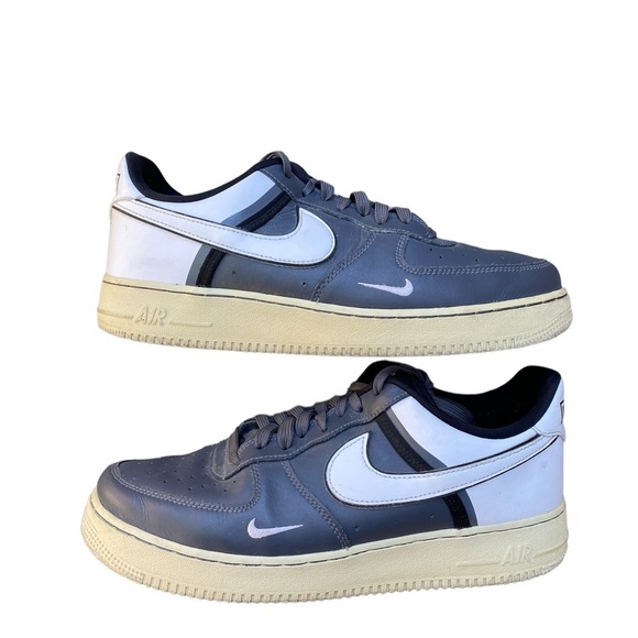 Nike Air Force 1 LV8 2 Dark Gray Charcoal Size 10 - Picture 3 of 15
